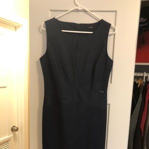 Business dress dark blue